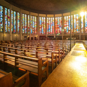 See Europe's largest stained glass window